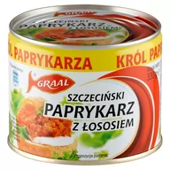 Konserwy i dania rybne - Graal Szczeciński paprykarz z łososiem 330 g - miniaturka - grafika 1