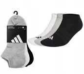 Skarpety termoaktywne - Adidas Skarpety adidas Cushioned Essentials Low Cut 3 pary KD6721 - miniaturka - grafika 1