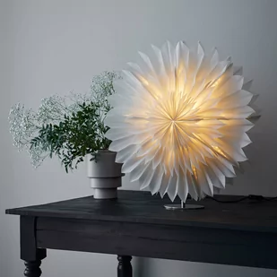 Stojąca gwiazda Solina, Ø 60 cm szara - Ozdoby bożonarodzeniowe - miniaturka - grafika 1