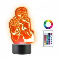 Lampy stojące - Lampka Nocna 3D Led Sukuna Jujutsu Kaisen Anime - miniaturka - grafika 1