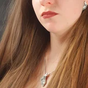 Wisiorki - Wilk - zawieszka srebrna - miniaturka - grafika 1