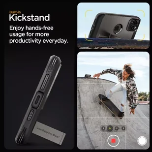 Etui Spigen Tough Armor Mag do MagSafe do iPhone 15 Pro Max Gunmetal - Etui i futerały do telefonów - miniaturka - grafika 10