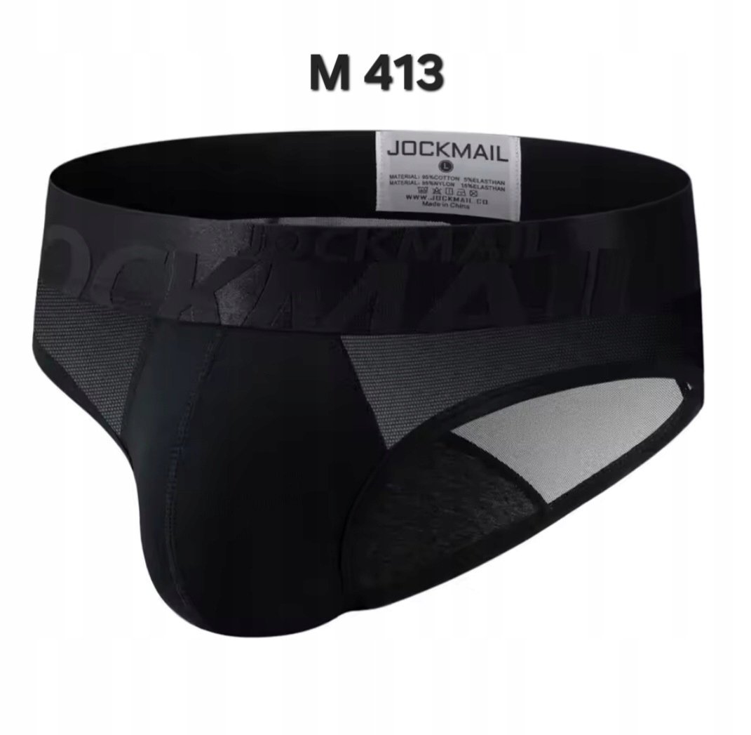 Męska bielizna JOCKMAIL rozmiar M, slipy majtki, figi oddychające (413)