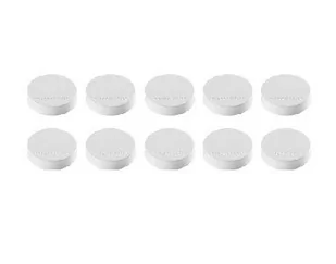 MAGNETOPLAN Magnesy Ergo Medium, średnica 30 x 8 mm, 10 sztuk, kolor szary 4013695044910 - Magnesy - miniaturka - grafika 1