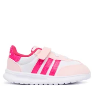 Buty dla dziewczynek - Sneakersy adidas Run 70s 2.0 JR8434 Różowy - miniaturka - grafika 1