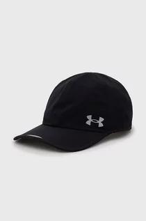 Czapki męskie - Under Armour czapka z daszkiem kolor czarny z nadrukiem - grafika 1