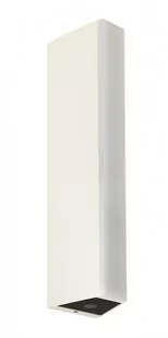 Su-Ma biały kinkiet na elewację LED lampa ogrodowa TIN M1401 W wąski podłużny kinkiet biały - Lampy ogrodowe - miniaturka - grafika 1