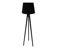 Lampy stojące - Lampa podłogowa CONE 1xE27/60W/230V wenge czarny - miniaturka - grafika 1