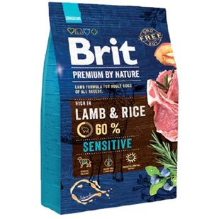 Brit Premium by Nature Sensitive 1 kg - Sucha karma dla psów - miniaturka - grafika 1