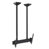 Uchwyty do telewizora - Hagor PLD Single HD wytrzymały uchwyt sufitowy 75-100" | max. VESA 900x600| obciążenie 100 kg - Landscape - miniaturka - grafika 1