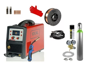 Spawarka Migomat Ideal Expert MIG 215 LCD Pakiet akcesoriów 2 - EXMIG215LCD_pakiet2 - Spawarki - miniaturka - grafika 1