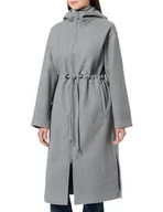 Kurtki damskie - Geox Kurtka damska w Doralea, Light Melange Grey, 42 - miniaturka - grafika 1