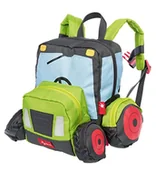 Plecaki - Sigikid Uniseks - Dzieci Traktor Plecak, Zielony/Szary, 5,2 L - miniaturka - grafika 1