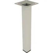 Zawiasy, okucia i inne akcesoria - Noga meblowa kwadratowa 20 cm biała - miniaturka - grafika 1