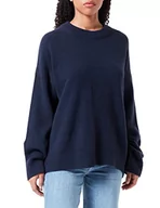 Swetry damskie - Seidensticker Damski sweter 531333, granatowy, XL (DE) - miniaturka - grafika 1