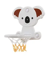 Zabawki i gry sportowe - Składana Koszykówka Dla Dzieci Ścienna Miś Koala Biała - miniaturka - grafika 1