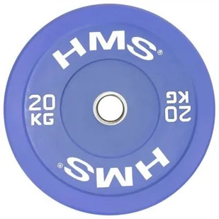 HMS CBR20 BLUE TALERZ OLIMPIJSKI BUMPER 20 KG 1AB-17-61-023 - Pozostały sprzęt siłowy - miniaturka - grafika 1