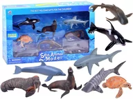 Figurki dla dzieci - Jokomisiada Figurka  Zestaw morskich zwierząt figurki ZA2986 ZA2986 - miniaturka - grafika 1
