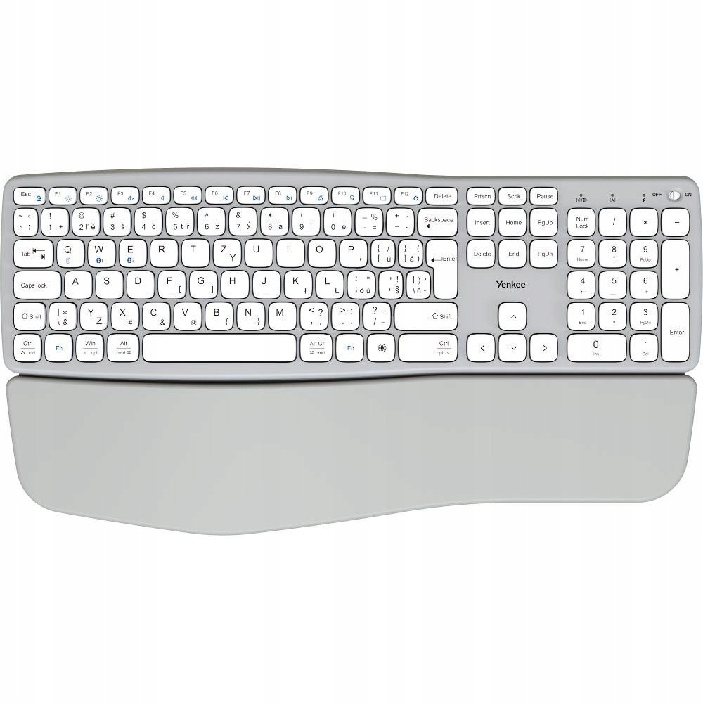 YKB 2100 CSGY WL keyboard SWIFT YENKEE 45025598