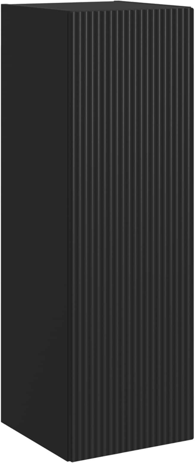 vidaXL vidaXL Wisząca Szafka Łazienkowa Czarny 33 x 34,5 x 60 cm