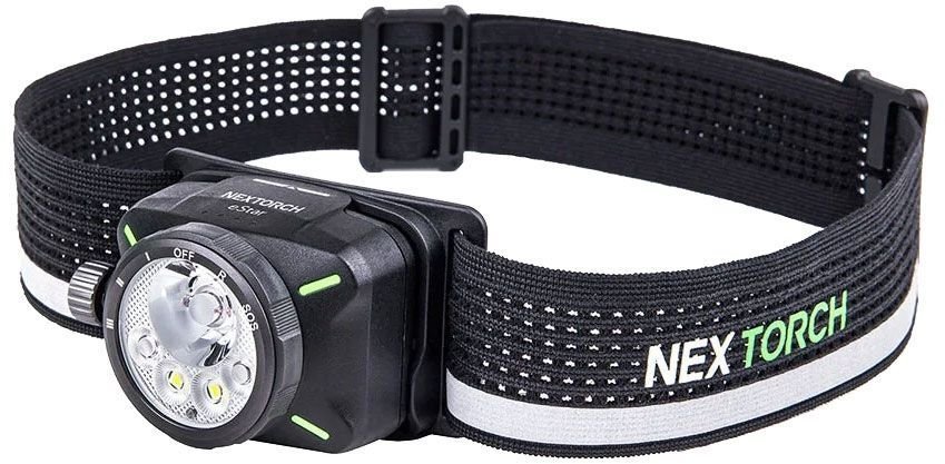 Nextorch Latarka Czołowa eSTAR 1300 Lumen LED Black