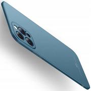 Etui i futerały do telefonów - MSVII Etui Precise Hole iPhone 12 Pro Max matowy niebieski - miniaturka - grafika 1