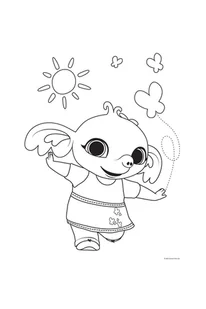 Puzzle dla dzieci Baby Maxi - Królik Bing  wiek 2+ - Puzzle - miniaturka - grafika 5
