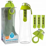 Butelki filtrujące - Zestaw nakrętka 4x wkład filtrujący Butelka Dafi Soft zielona 0,3l - miniaturka - grafika 1