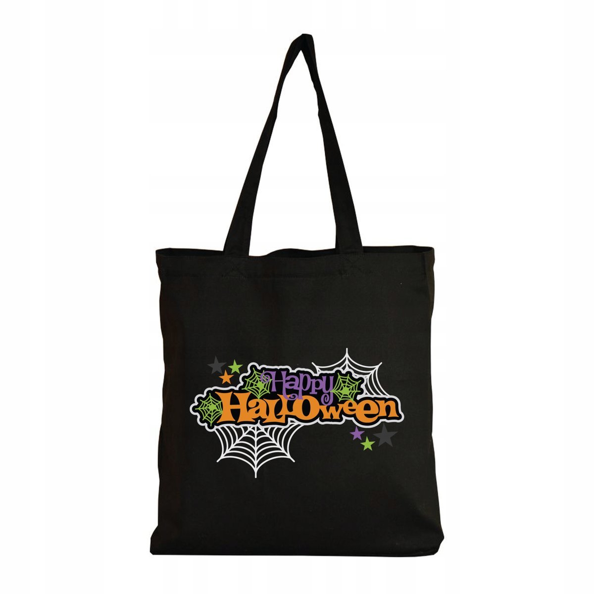 Eko Torba na ramię Zakupy Shopper Torebka Bawełniana Halloween Dynia #1