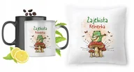 Gadżety dla niej i dla niego - Dla Kelnerki Zestaw Kubek Magiczny + Poduszka z Nadrukiem ze Zdjęciem - miniaturka - grafika 1
