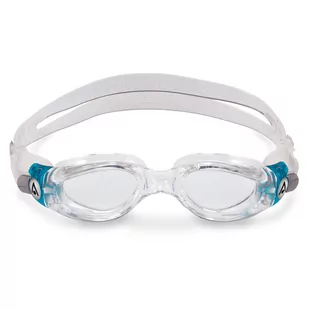 Okulary na Basen Aqua Sphere Kaiman Compact Small Clear Blue - Pływanie - miniaturka - grafika 1