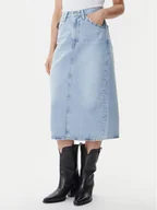 Spódnice - Levi's® Spódnica jeansowa 001VH-0001 Niebieski Regular Fit - miniaturka - grafika 1