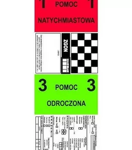 Zestaw TRIAGE rozszerzony z opaskami i kartami segregacyjnymi - Sprzęt ratunkowy - miniaturka - grafika 4