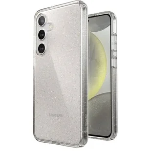 Speck Presidio Lux Glitter - Etui Samsung Galaxy S24 (Clear / Gold Glitter) - Pozostałe akcesoria do telefonów - miniaturka - grafika 1