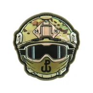 Odzież taktyczna i umundurowanie - M-Tac - Naszywka Emoji Poland №7 Żołnierz - PVC 3D - Camo - 51353607 - miniaturka - grafika 1