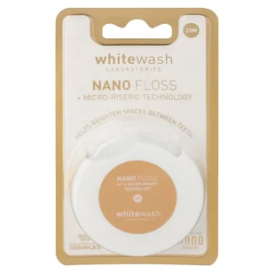WhiteWash Nano Micro-Riser Expanding floss - Rozszerzająca się, wzmacniająca nić dentystyczna, 25m Nic000017 - Nici dentystyczne - miniaturka - grafika 1