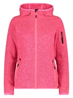 Kurtki damskie - CMP Kurtka polarowa w kolorze różowym - miniaturka - grafika 1