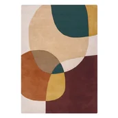 Dywany - Fioletowy wełniany dywan tkany ręcznie 120x170 cm Glow Purple Multi – Flair Rugs - miniaturka - grafika 1