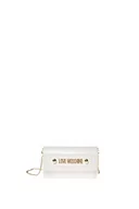 Torebki damskie - Love Moschino Jc4432pp0fks0120 damska torba na ramię, biała - miniaturka - grafika 1