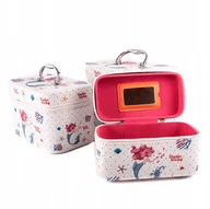 Pojemniki na zabawki - Kuferek na kosmetyki na biżuterię organizer syrena - miniaturka - grafika 1