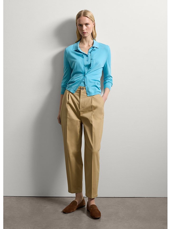 STEFANEL Kardigan w kolorze turkusowym