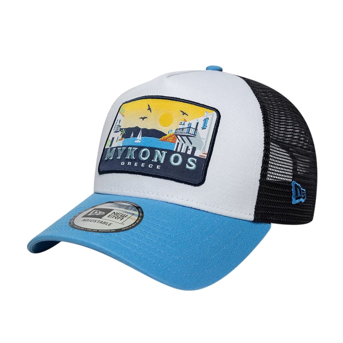 Czapka z daszkiem NEW ERA Trucker Greece Mykonos Adjustable 60856283