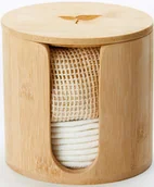 Chusteczki do demakijażu - STYLPRO Bamboo Barrel with 10 Reusable Bamboo Makeup Remover - Płatki kosmetyczne wielokrotnego użytku - miniaturka - grafika 1