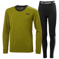 Pozostała odzież narciarska - Helly Hansen HH Lifa Active, zestaw, junior, zielony - miniaturka - grafika 1