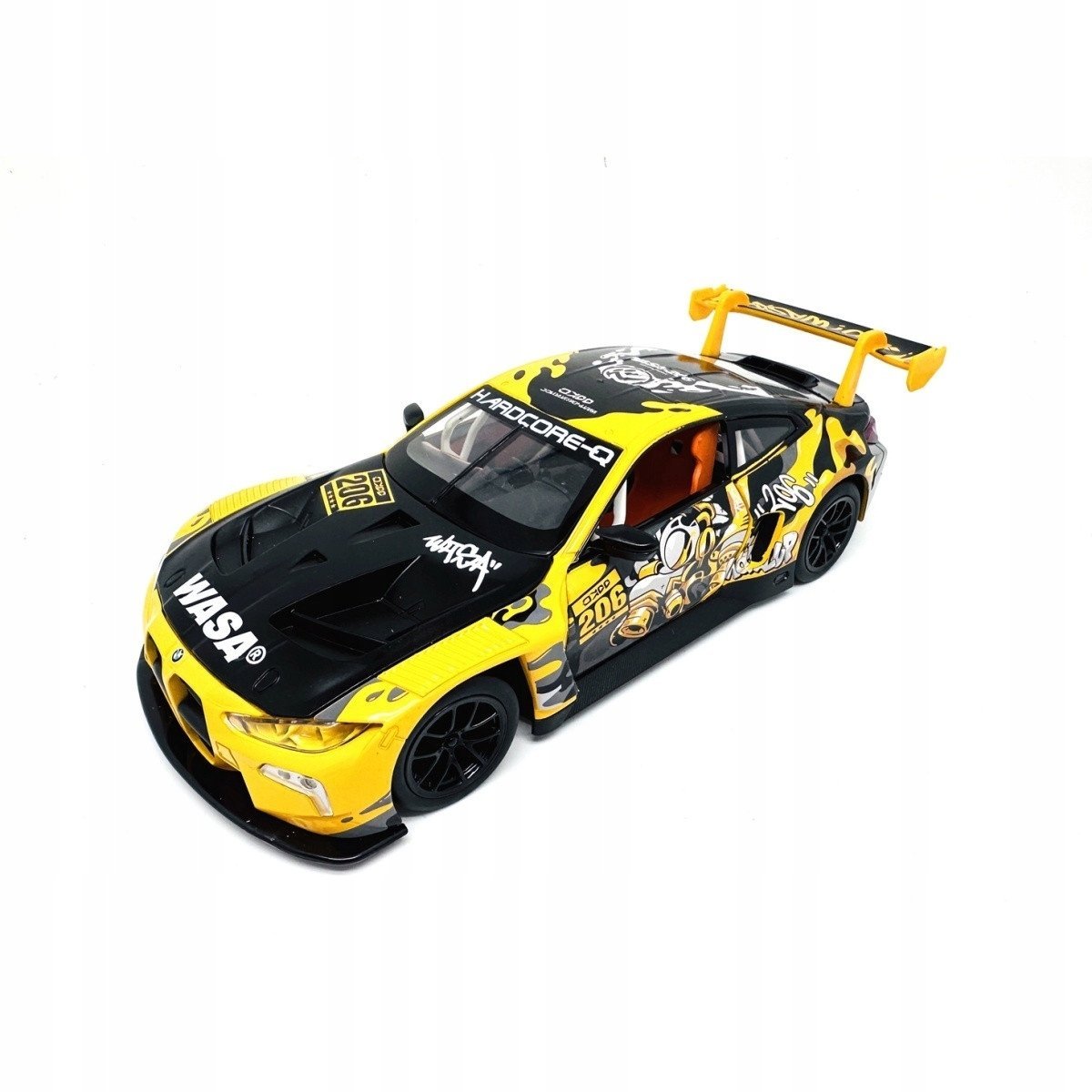 Pulio MSZ model BMW M4 GT3 żółty św/dźw 68296A 00508