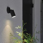 Lampy ogrodowe - Konstsmide Kinkiet zewnętrzny New Modena, spot GU10, czarny - miniaturka - grafika 1