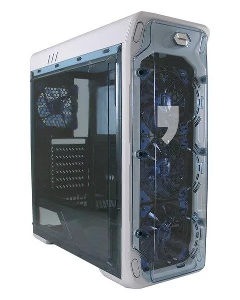 LC Power Gaming 988W Blue Typhoon biała (LC-988W-ON)