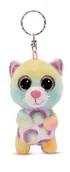 Plecaki - Brelok GLUBSCHIS Kotka Miss Mellie 9cm kolorowa - Pluszowy towarzysz ze zrównoważonej produkcji przytulanka zwierzęca z kółkiem na klucze do smyczy, torby albo plecaka - miniaturka - grafika 1
