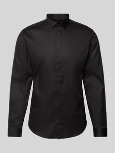 Koszula casualowa o kroju slim fit z kołnierzykiem typu kent model ‘CARDIFF’ - Koszule męskie - miniaturka - grafika 1