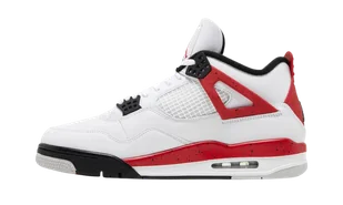 Air Jordan 4 Retro Red Cement - Buty sportowe męskie Air Jordan 4 Retro Red Cement - Buty sportowe męskie - miniaturka - grafika 1
